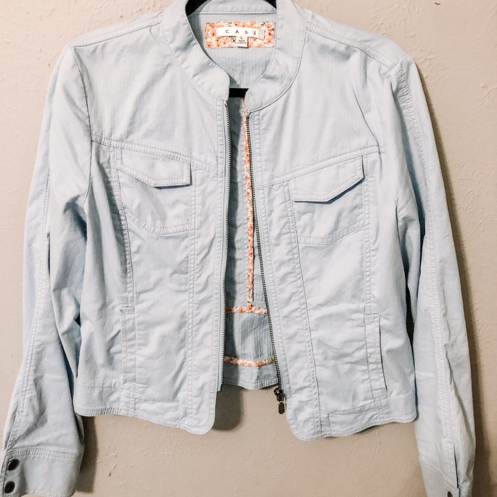 Baby blue Jacket